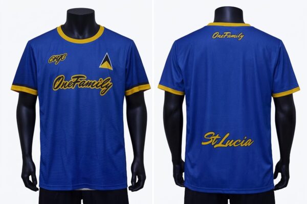 One Family St Lucia Culture Jersey