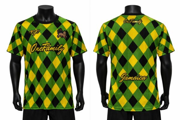 (PRE-ORDER, ships in 3-5 weeks) One Family Jamaica Culture Jersey - Diamond edition