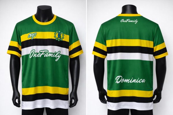 One Family Dominica Culture Jersey