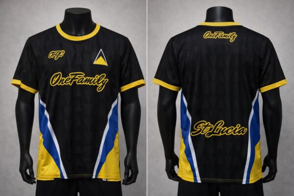 One Family “St Lucia” Culture Jersey – Sulphur Springs Edition